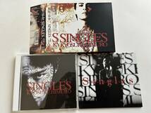 帯付き/スリーブケース仕様★氷室京介 SINGLES シングルス ベスト★ヒストリー・ブック付き_画像1