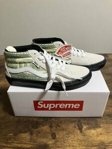 supreme シュプリーム　VANSバンズ　23SS Dollar Skate Grosso Mid White ゴローズ　ナイキ