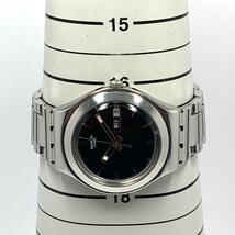 385 Swatch IRONY スウォッチ アイロニー SWISS メンズ 腕時計 カレンダー デイデイト クオーツ式 新品電池交換済 人気 希少_画像7