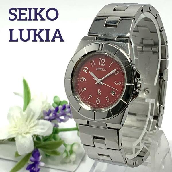 394 SEIKO LUKIA セイコー ルキア レディース 腕時計 デイト クオーツ式 新品電池交換済 人気 希少