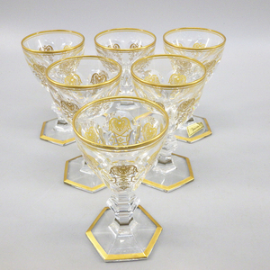 1円〜 Baccarat バカラ エンパイア ワイングラス 計6客 クリスタルガラス 食器 6-2648742【O商品】