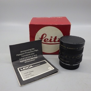 1 jpy ~ Leica Leica MACRO-ELMARIT-R 1:2.8/60 11212 * operation not yet verification present condition goods box attaching lens 278-2702363[O commodity ]