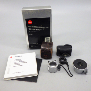 1円〜 Leica ライカ ビューファインダー 5cm/13.5cm・マグニファイヤー 1.25x 計3点 ※動作未確認 現状品 他撮影機材 278-2666615【O商品】の画像1