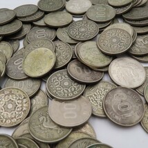 稲穂・鳳凰・東京オリンピック 100円銀貨 大量まとめ 総重量:約593g 硬貨 古銭 昭和 y104-2670235【Y商品】_画像2