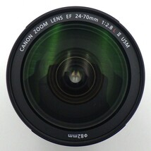 1円〜 Canon キヤノン EF 24-70mm 1:2.8L II USM ULTRASONIC 大口径・標準ズームレンズ 箱付 動作未確認 y98-2686116【Y商品】_画像3