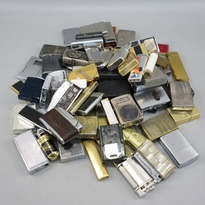 1 jpy ~ lighter summarize ZIPPO other No-brand gross weight : approximately 4.08kg present condition goods junk 2614564[O commodity ]