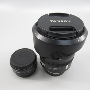 1円〜 TAMRON SP 24-70mm F2.8 Di VC USD G2・TELE CONVERTER 4X カメラ レンズ ※動作未確認 261-2716679【O商品】