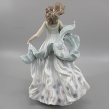 1円〜 Lladro リヤドロ No.6193「夏のセレナーデ」フィギュリン 女性 小鳥 ドレス 236-2699518【O商品】_画像3