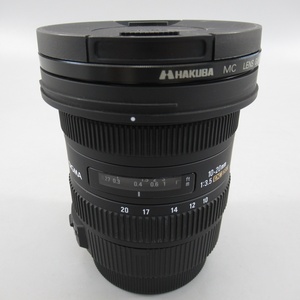 1 jpy ~ SIGMA 10-20mm F3.5 DC HSM Canon for camera lens * operation not yet verification 261-2680447[O commodity ]