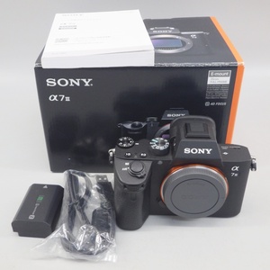 1 иен ~ SONY Sony α7III ILCE-7M3 корпус * электризация * shutter подтверждено текущее состояние товар с коробкой камера 200-2699153[O товар ]
