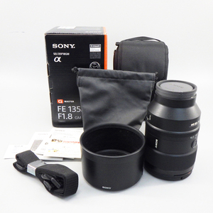 1 jpy ~ SONY Sony FE 135mm F1.8 GM SEL135F18GM * operation not yet verification present condition goods lens 200-2695041[O commodity ]