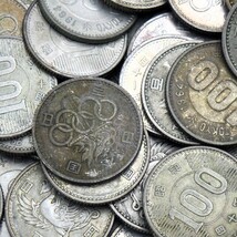 稲穂・鳳凰・東京オリンピック 100円銀貨 おまとめ 総重量:約1074g 硬貨 古銭 昭和 y104-2702787【Y商品】_画像3