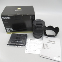 1円〜 Nikon ニコン Nikon NIKKOR Z 24-70mm F4S カメラ 動作確認済み 200-2720974【O商品】_画像1