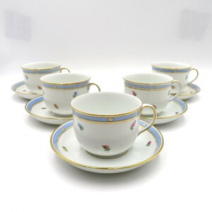 1 jpy ~ Augartenaugaru ton Be da-ma year tea cup & saucer 5 customer total 10 point * including in a package un- possible y83-2723999[Y commodity ]