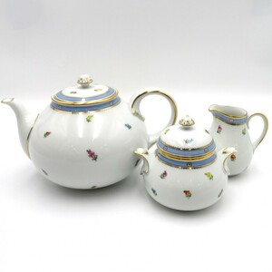 1 jpy ~ Augartenaugaru ton Be da-ma year teapot /shuga-/ creamer total 3 point y83-2724000[Y commodity ]