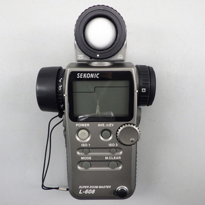 1 jpy ~se KONI k light meter L-608 SUPER ZOOM MASTER * electrification has confirmed present condition goods accessory peripherals 269-2662114[O commodity ]