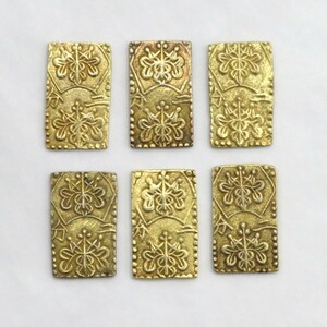 1円〜 古銭 明治二分判金 量目：約2.94〜3.08g 計6点 y194-2736076【Y商品】