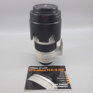 1 jpy ~ Canon Canon ZOOM LENS EF 70-200mm F2.8 L IS USM * operation not yet verification present condition goods lens 334-2738486[O commodity ]