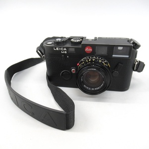 1円〜 Leica ライカ LEICA M6 本体 + SUMMICRON-M 1:2/35 レンズ カメラ シャッター確認済み 244-2737372【O商品】