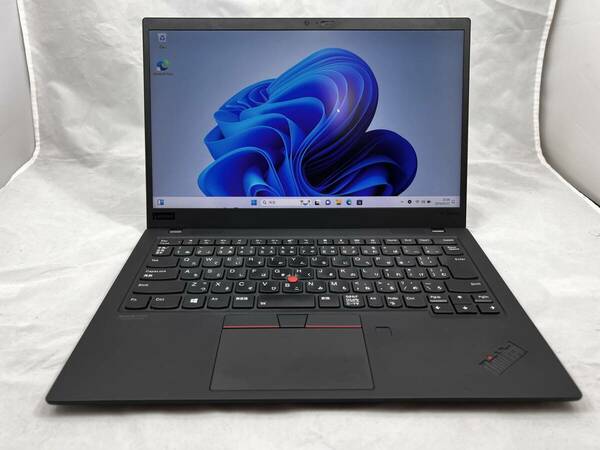 #Y00177 Lenovo ※ジャンク※ ThinkPad X1 Carbon 7th Gen (Core i7-8565U_16GB_512GB_Win11Pro) ※右クリック,K/B BL不良・ドット抜け)