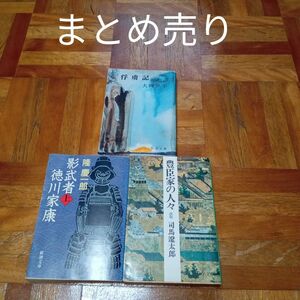 ★最終価格　本　司馬遼太郎　豊臣家　大岡昇平　俘虜記　隆慶一郎　影武者徳川家康　徳川家康　文庫　文庫本　文庫本まとめ売り　