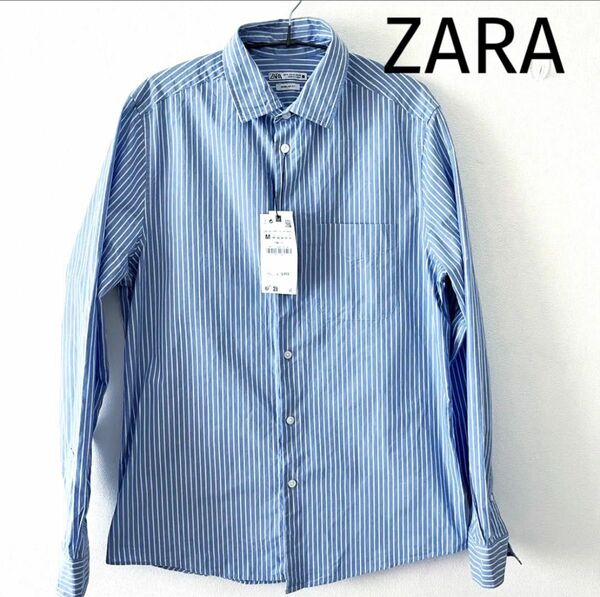 【新品】ZARA メンズシャツ　夏シャツ　海外　ザラ　シャ