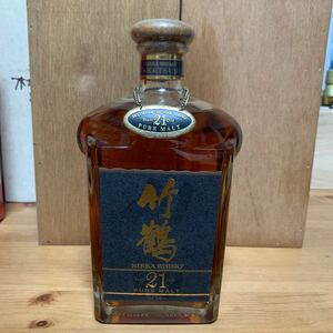 WHISKY ニッカ ウイスキー ピュアモルト 竹鶴 21年　角瓶 未開封　NIKKA サントリー PURE MALT