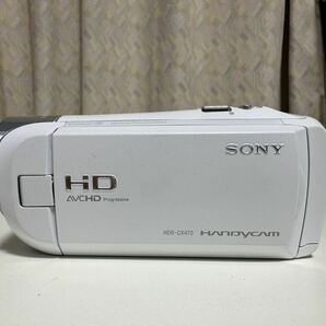 SONY ソニー ビデオカメラ ハンディカム Handycam ホワイト の画像1