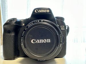 Canon EOS 70D 一眼デジタルカメラ キャノン ボディ 単焦点レンズEF50mm