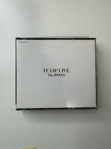 チューリップ　2CD TULIP LIVEThe 1000th