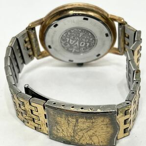 ロイヤルプリンス loyal prince de luxe 腕時計 アナログ 手巻き 3針 25石 文字盤 ゴールドカラー ジャンク メンズの画像4