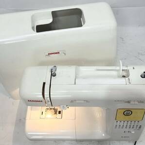 通電OK ジャノメ JANOME N-850 MODEL 751型 ミシン 本体 カバー付 手工芸 ハンドクラフト 裁縫 動作未確認の画像2