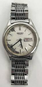 稼働 AT SEIKO セイコー ロードマチック 23石 5606-7070 シルバー文字盤 デイデイト 自動巻き　メンズ　腕時計 