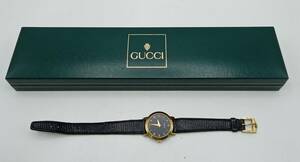 BB128◇＜QZ/不動＞腕時計 GUCCI グッチ 2200L クォーツ 2針 レディース 純正ベルト 箱付き 現状品◇ 