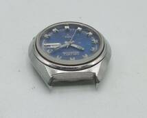 MM37♪＜AT/不動＞腕時計 フェイスのみ ジャンク SEIKO 5 ACTUS セイコー アクタス 25石 6106-7580 自動巻き デイデイト 現状品♪_画像4