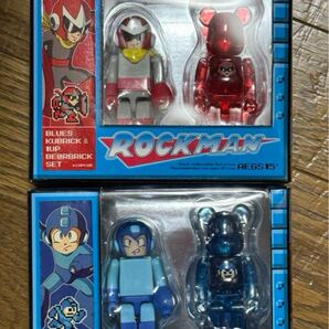 ロックマン キューブリック＆ベアブリック セット　ブルース