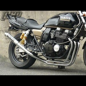 プリティー製 XJR400 ４ＨＭ 流 タイプ１ 4-2-1 マフラー メッキ