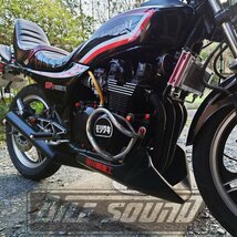 GPZ400F エルサウンド ショート管 ブラック マフラー 新品！国内生産_画像2