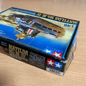 タミヤ ミリタリーミニチュアシリーズ イギリス 歩兵 戦車 マチルダ Mk Ⅲ 未組立 プラモデル TAMIYA MATILDA の画像5