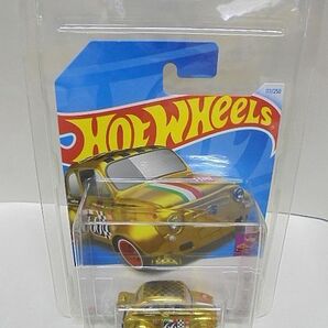 Hotwheels スーパートレジャーハント 60s フィアット 500D モディフィカド ミニカー ホットウィール ゴールドの画像6