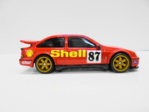 ルース品 Hotwheels '87 フォード シエラ コスワース ミニカー ホットウィール 2パック用 ラリー_画像3