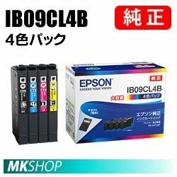 EPSON 純正 インクカートリッジ IB09CL4B 4色パック 大容量( PX-M730F/ PX-S730)