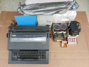  retro olibeti electron typewriter ET221 used Junk rare? OLIVETTI TYPEWRITER daisy wheel sunflower 