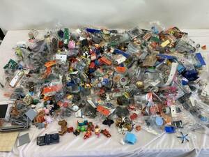 **[ Junk ] miniature figure large amount set ga tea anime real furniture Kaiyodo etc. 120 size 