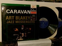 ▲ダブルジャケ2LP ART BLAKEY & JAZZ MESSENGERS アート・ブレイキー / CARAVAN ・UGETSU 国内盤 ビクター SFON-10031/2◇r60511_画像1