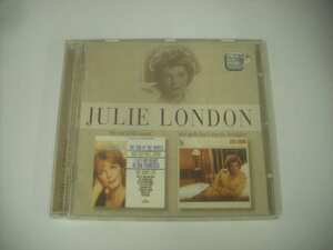 ■ CD JULIE LONDON / THE END OF THE WORLD / NICE GIRLS DON'T STAY FOR ジュリー・ロンドン EU盤 CAPITOL 7243 8 56058 2 5 ◇r60430