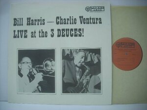 ■ 輸入USA盤 LP 　BILL HARRIS CHARLIE VENTURA / LIVE AT THE 3 DEUCES! ビル・ハリス 1947年 PHOENIX JAZZ RECORDS LP 11 ◇r60502