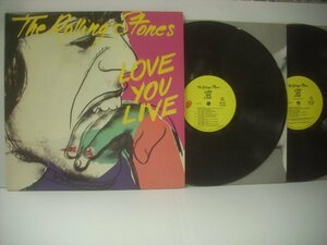 ■ 輸入USA盤 ダブルジャケ 2LP 　THE ROLLING STONES / LOVE YOU LIVE ザ・ローリング・ストーンズ 1977年 CG 40496 ◇r60508