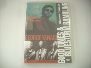 ■ DVD　柳ジョージ GOOD TIMES & BLUESTORM RAMBLING GEORGE YANAGI 1989年 1992年 ワーナーミュージックジャパン WPBL 90208 ◇r60515