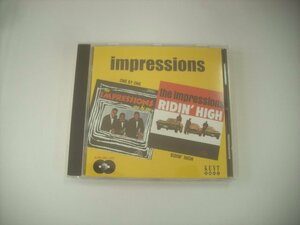 ■ 輸入EU盤 CD　THE IMPRESSIONS / ONE BY ONE RIDIN' HIGH ジ・インプレッションズ ワンバイワン KENT SOUL CDKEND 152 ◇r60515